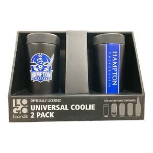 Logo Brands Officially Licensed Universal Coolie, 2 Pack - Hampton University